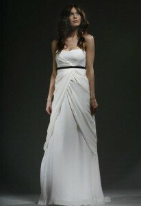 empire waist gown